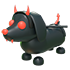 Halloween Evil Dachshund Adopt Me value