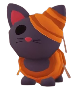 Halloween Golden Mummy Cat Adopt Me value