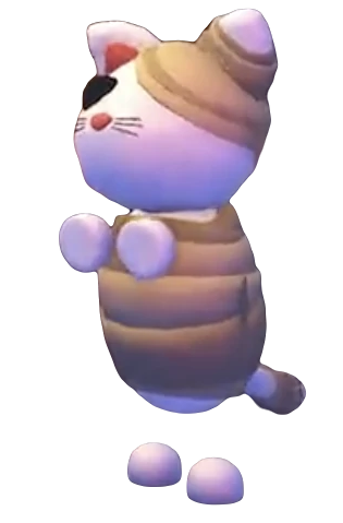 Halloween White Mummy Cat Adopt Me value