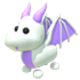 Lavender Dragon Adopt Me value